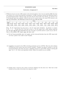 STATISTICS 401B Fall 2014 Laboratory Assignment 6