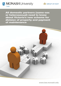 All domestic partners (same-sex or heterosexual) need to know