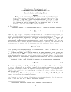 Discriminant Complements and Kernels of Monodromy Representations