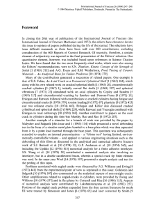 International Journal Of Fracture 26 (1984) 247-249.