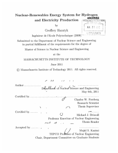 Nuclear-Renewables  Energy  System  for  Hydrogen