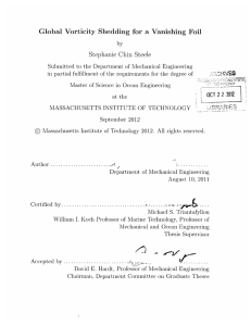 Global  Vorticity  Shedding  for  a ... Stephanie  Chin  Steele