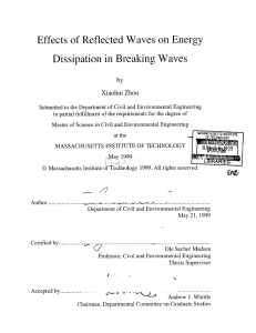 Effects  of Reflected  Waves  on  Energy by