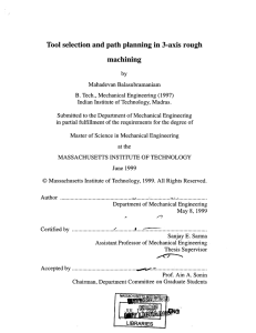 Tool  selection  and path planning in 3-axis ... machining