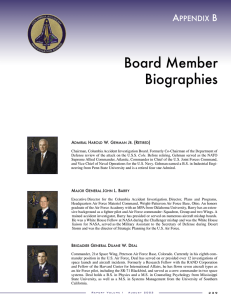Board Member Biographies A B