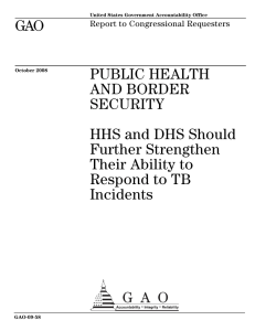 GAO PUBLIC HEALTH AND BORDER SECURITY