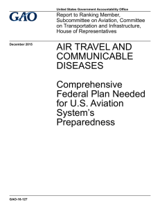 Report to Ranking Member, Subcommittee on Aviation, Committee on Transportation and Infrastructure,
