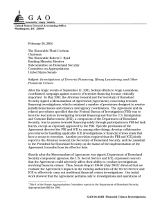 February 20, 2004 The Honorable Thad Cochran Chairman