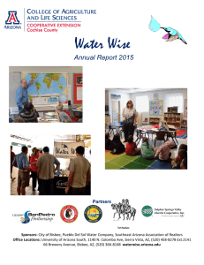 Water Wise Annual Report 2015 Partners