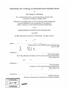 Optimizing  and  Verifying  an  Ensemble-based ... Sara  Hargrove  Friedman