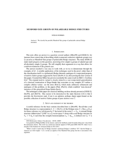 MUMFORD-TATE GROUPS OF POLARIZABLE HODGE STRUCTURES