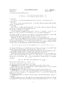 Math 3220 § 1. Second Midterm Exam Name: Solutions