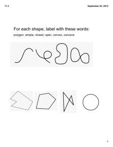 For each shape, label with these words: 11.3 September 03, 2013