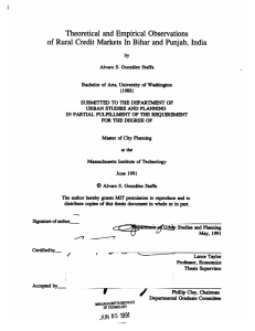 Theoretical  and  Empirical  Observations