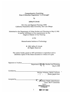 Comprehensive  Permitting: By Jeffrey B. Litwak