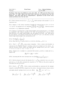 Math 3160 § 1. Final Exam Name: Practice Problems