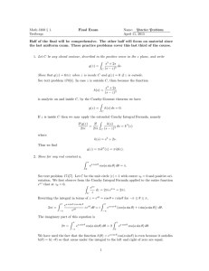 Math 3160 § 1. Final Exam Name: Practice Problems