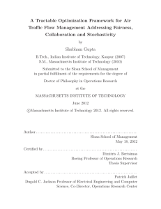 A Tractable Optimization Framework for Air Traffic Flow Management Addressing Fairness,