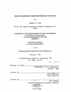 SHEAR  TRANSFER  IN  FIBER  REINFORCED ... b y B.C.E., (1989)