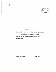 Technology*. THESIS  on by,Charles  W.Snow, TEST