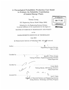 A  Chronological  Probabilistic  Production  Cost ... to  Evaluate  the  Reliability  Contribution