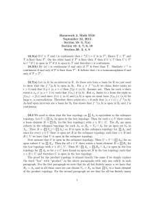 Homework 2, Math 5510 September 22, 2015 Section 18: 3, 7(a)