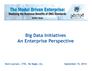 Big Data Initiatives An Enterprise Perspective