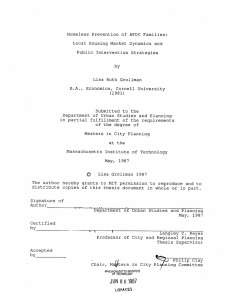 Local  Housing Market  Dynamics  and by