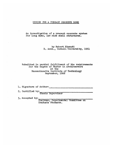 A An  investigation  of  a  precast ... for 1961