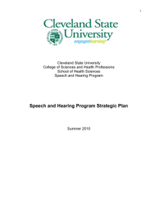 Cleveland State University College of Sciences and Health Professions