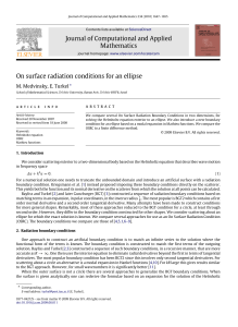 Journal of Computational and Applied Mathematics M. Medvinsky, E. Turkel