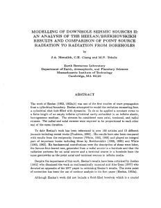 MODELLING OF DOWNHOLE SEISMIC SOURCES II: AN ANALYSIS OF THE HEELAN/BREKHOVSKIKH
