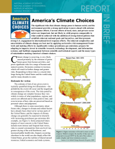 America’s Climate Choices