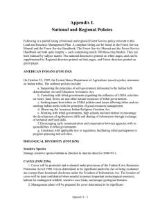 Appendix L National and Regional Policies