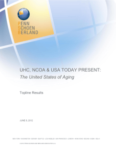 UHC, NCOA &amp; USA TODAY PRESENT: The United States of Aging