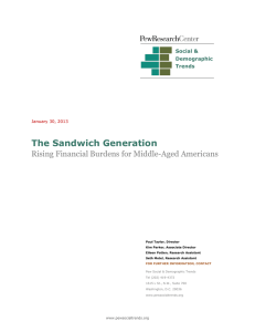 The Sandwich Generation Rising Financial Burdens for Middle-Aged Americans