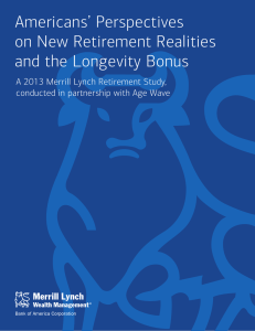 Americans’ Perspectives on New Retirement Realities and the Longevity Bonus