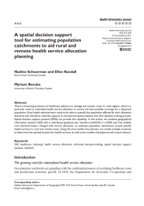 A spatial decision support tool for estimating population Article 409806