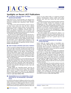 ■ Spotlights on Recent JACS Publications