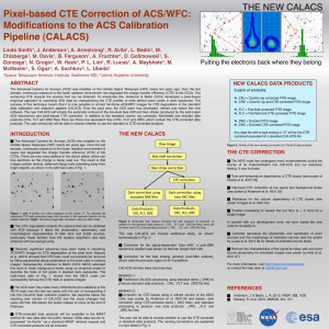 Pixel-based CTE Correction of ACS Modifications to the ACS Calibration Pipeline (CALACS)