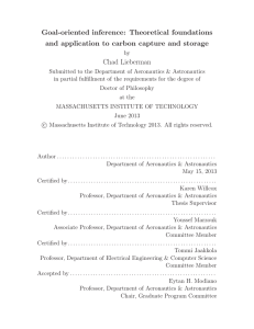 Goal-oriented inference: Theoretical foundations and application to carbon capture and storage