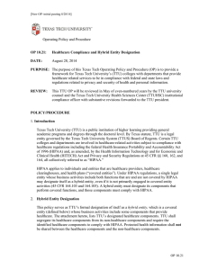 Operating Policy and Procedure August 28, 2014