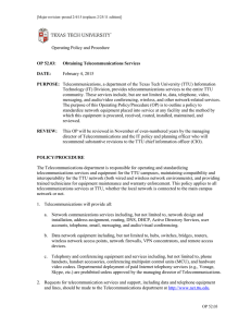 Operating Policy and Procedure February 4, 2015