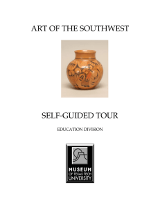 ART OF THE SOUTHWEST SELF-GUIDED TOUR EDUCATION DIVISION
