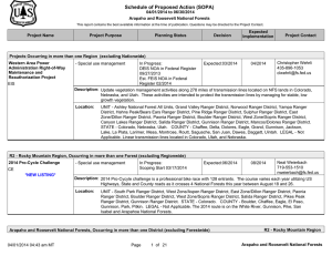 Schedule of Proposed Action (SOPA) 04/01/2014 to 06/30/2014