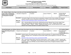 Schedule of Proposed Action (SOPA) 10/01/2014 to 12/31/2014