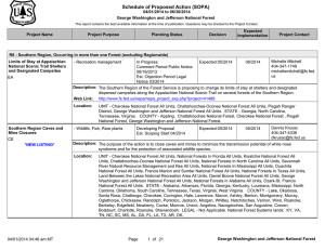 Schedule of Proposed Action (SOPA) 04/01/2014 to 06/30/2014