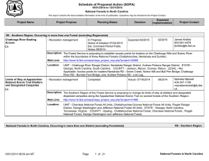 Schedule of Proposed Action (SOPA) 10/01/2014 to 12/31/2014