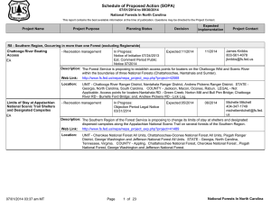 Schedule of Proposed Action (SOPA) 07/01/2014 to 09/30/2014