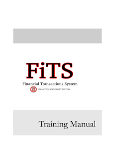 Training Manual